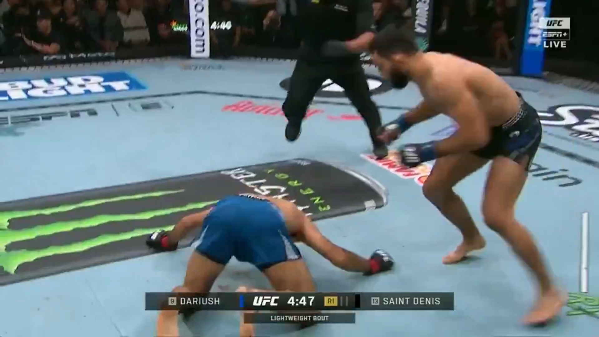 Benoît Saint-Denis inflige un K-O inacceptable en 15 secondes chrono !