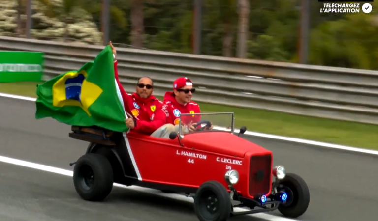 Formule 1 | Voici la parade des pilotes la plus lunaire de l’année au Brésil