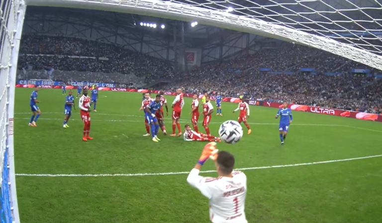 La faute de main magique de Majecki face à l’OM