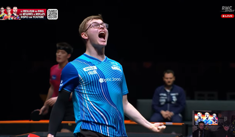 Alexis Lebrun coupable d’une trahison nationale aux WTT Finals