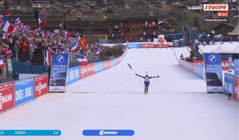 Biathlon | La chute se poursuit pour Lou Jeanmonnot en France