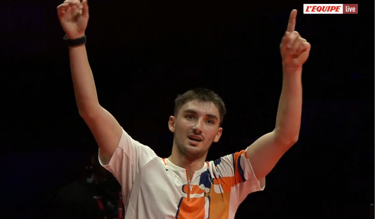 L&rsquo;affront mondial de Christo Popov au badminton