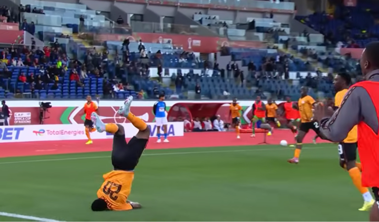 La célébration renversante de Patson Daka à la CAN