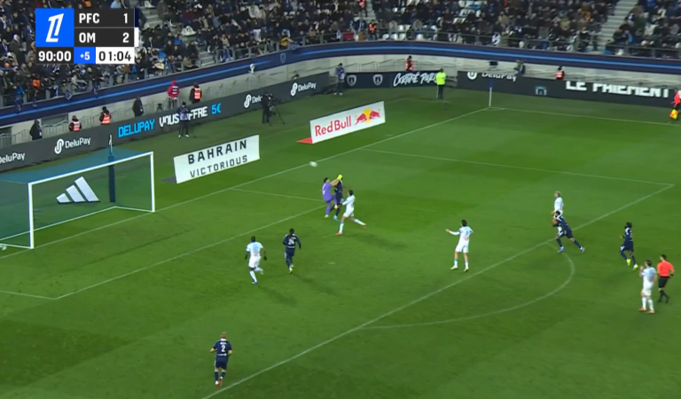 La boulette déjà collector de Rulli avec l&rsquo;OM dans le temps additionnel