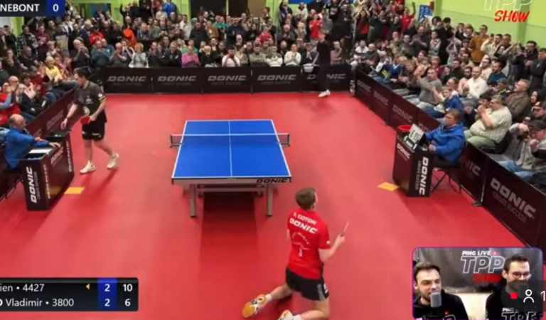 Tennis de table | Le scénario inadmissible de Flavien Coton en Pro A