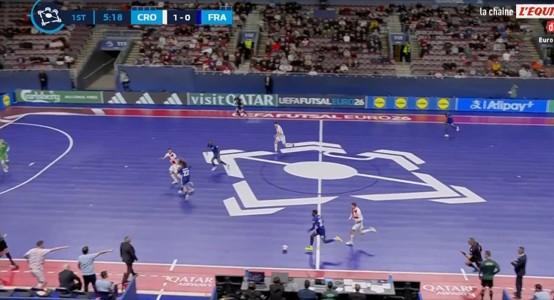 Futsal | Il traverse tout le terrain et crucifie la France à l’Euro