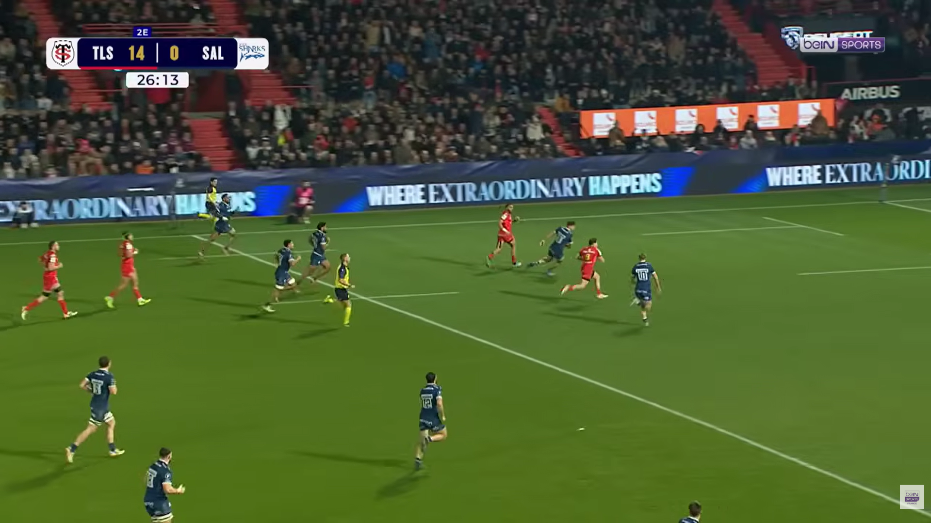 L’essai intolérable d’Antoine Dupont et des Toulousains en Coupe d’Europe