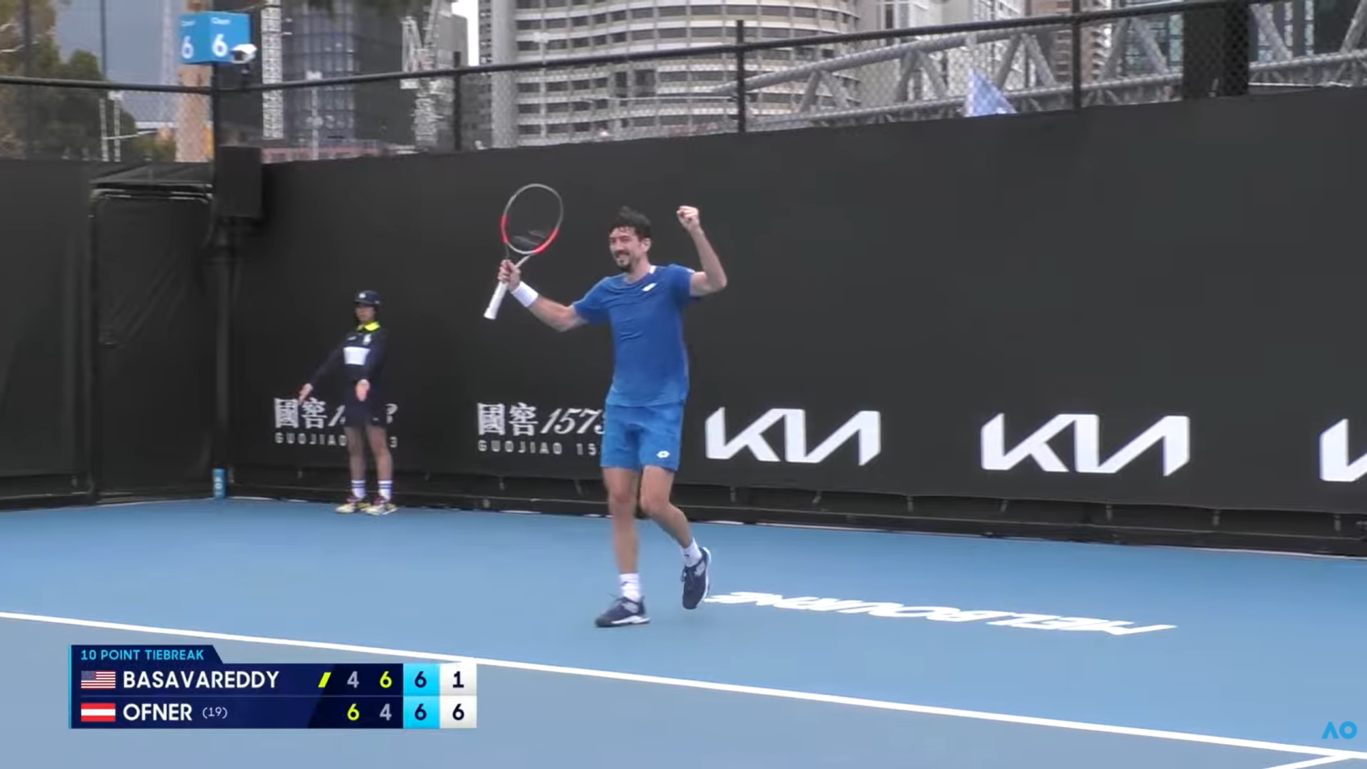 Open d’Australie | Il pense gagner le match, mais ne connaît pas le règlement