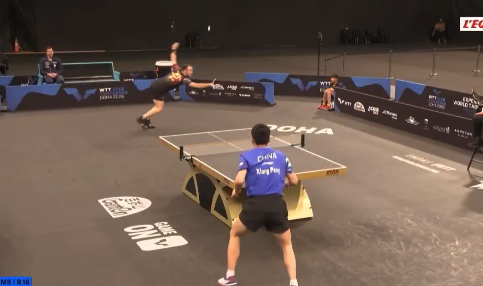 Le point venu d’ailleurs de Simon Gauzy face à ce Chinois