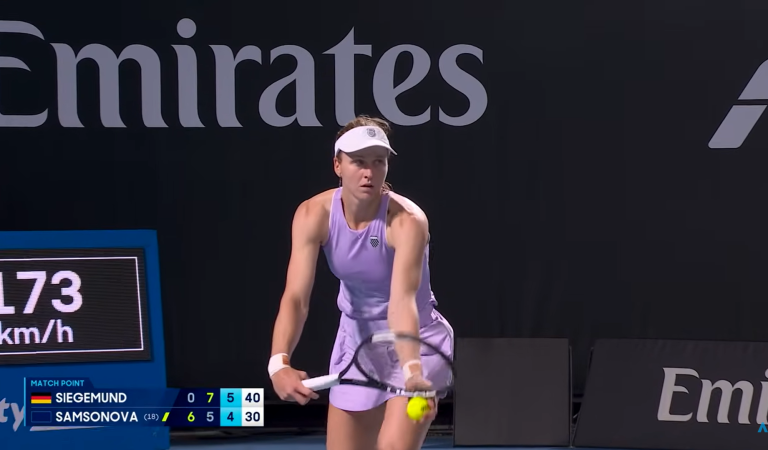 Open d&rsquo;Australie | Samsonova défie les lois de la science avec sa défaite