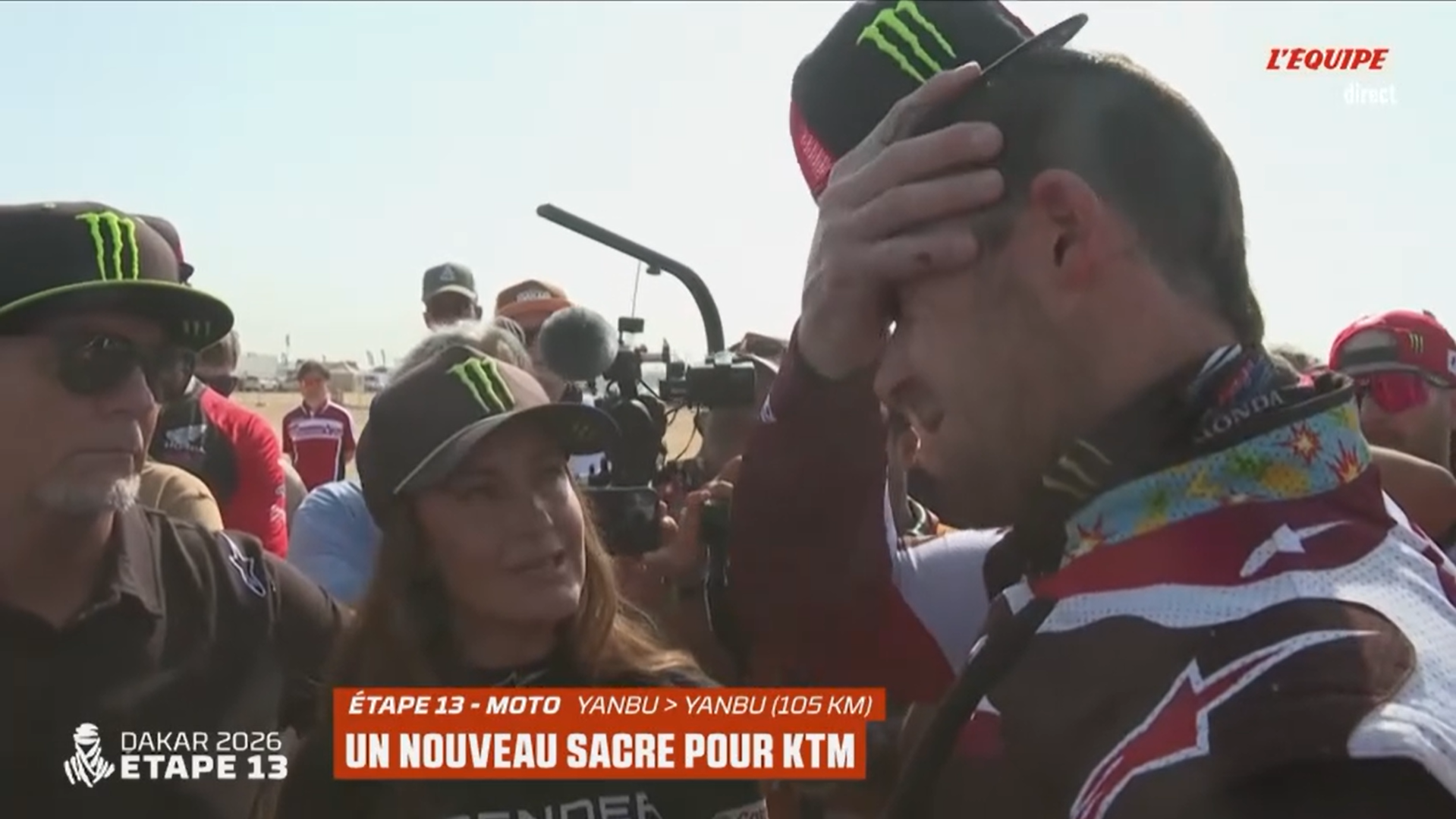 Il pense remporter le Dakar, mais se trompe de route et finit 2e