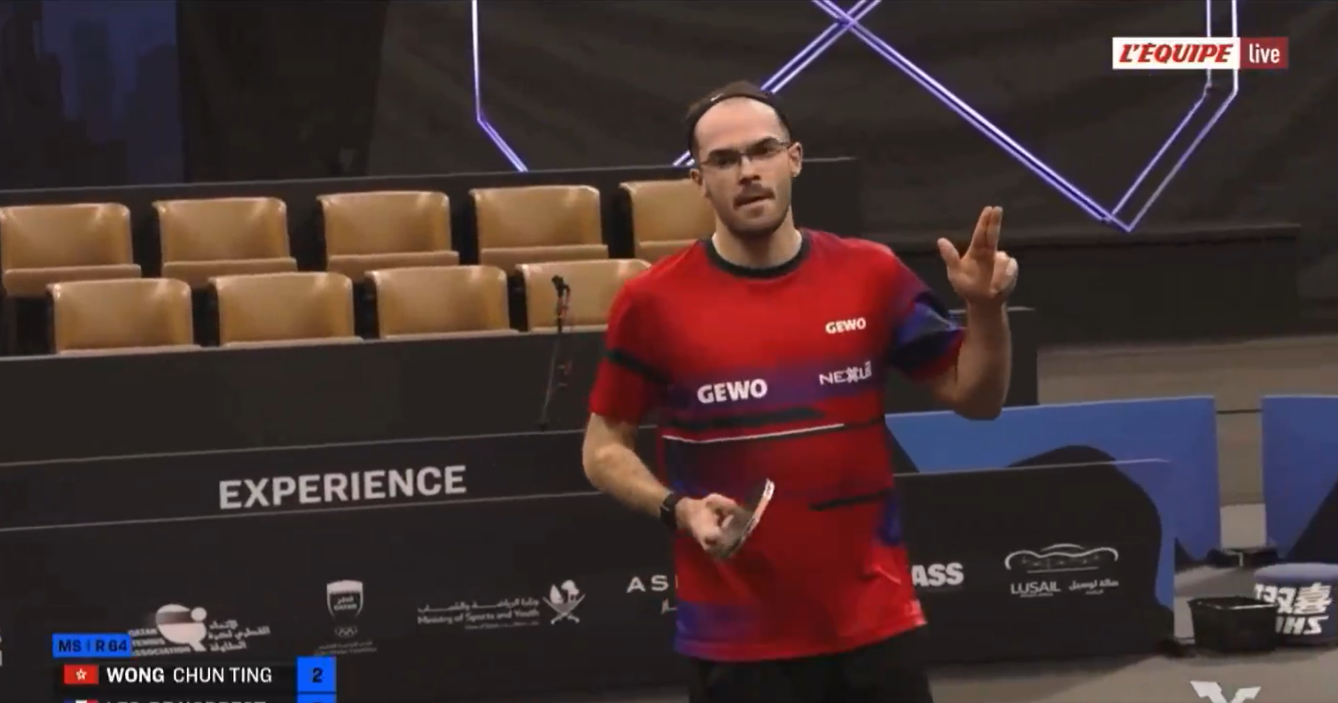 Tennis de table | Ce Français vient de signer la plus grande trahison de sa carrière