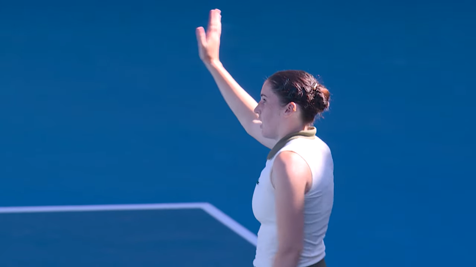 Open d’Australie | Le numéro incompréhensible d’Elsa Jacquemot à 22 ans