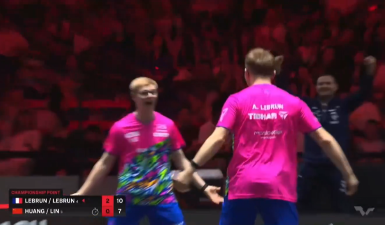 Les frères Lebrun plombent l&rsquo;histoire du ping français