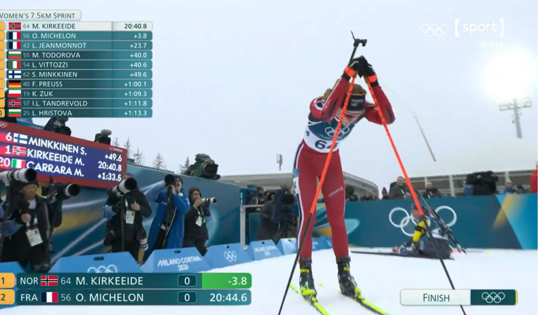 Biathlon | Le dénouement cruel pour Océane Michelon aux JO