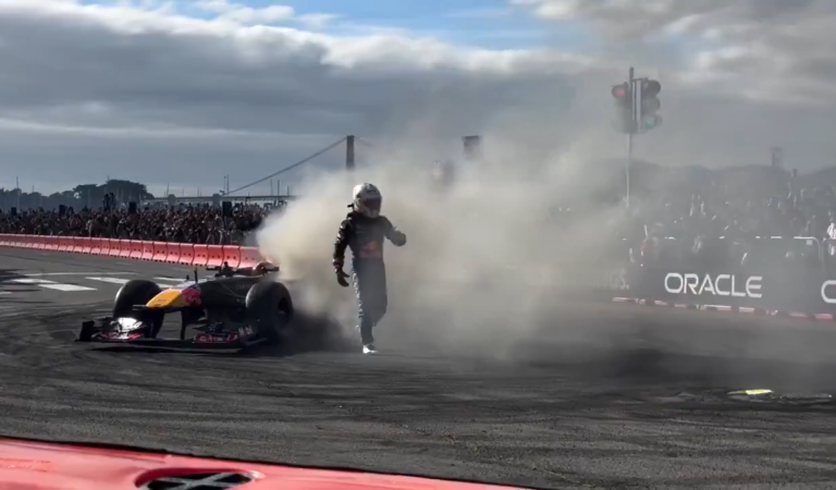 F1 | Barrière percutée, moteur en fumée : Red Bull signe un show de folie !