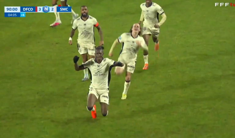 La fin de match surréaliste entre Dijon et Caen en National
