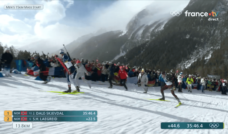 L&rsquo;attaque surhumaine de Quentin Fillon-Maillet en biathlon