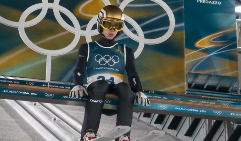 Jeux olympiques | Valentin Foubert manque le podium d&rsquo;un rien en saut à ski