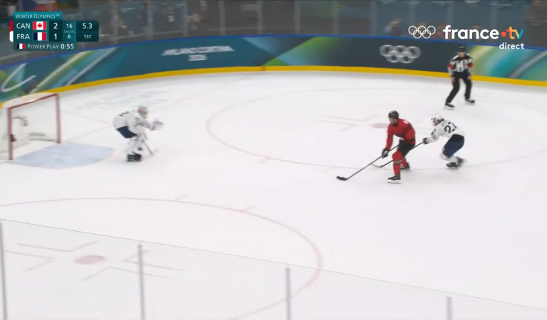 Hockey sur glace | Les Bleus réalisent l&rsquo;exploit de prendre un but en supériorité