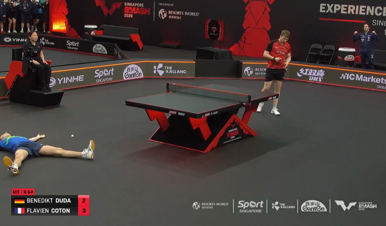 La déroute totale de Flavien Coton à Singapour