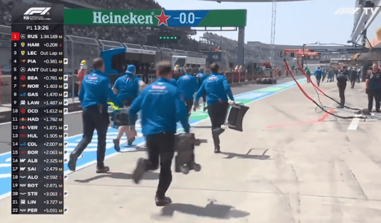 Formule 1 | Colapinto tombe en panne, mais réserve une surprise à ses mécanos