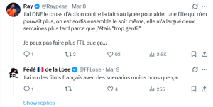 FFL - Les pires DNF des abonnés