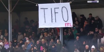 Tifo sorti dans le football amateur