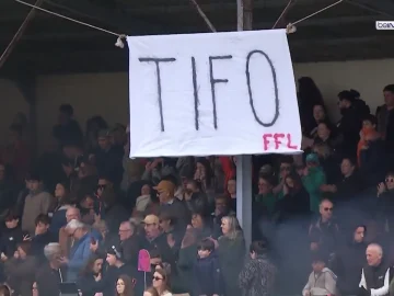 Tifo sorti dans le football amateur