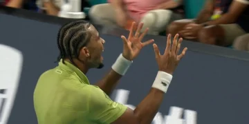 Arthur Fils l'emporte face à Tommy Paul