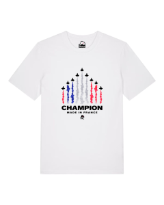 T-shirt Champion Made in France blanc