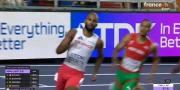 Kounta est éliminé pour avoir mordu la ligne