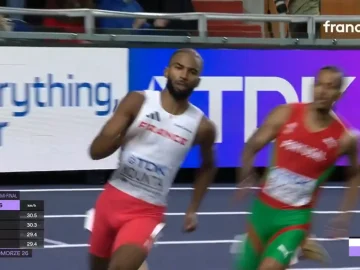 Kounta est éliminé pour avoir mordu la ligne