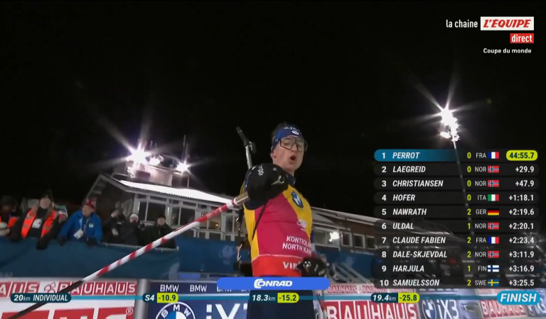 Éric Perrot assomme la FFL avec une perf insolente