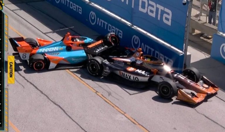 La guigne XXL de Romain Grosjean dans le dernier tour