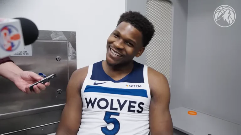 Anthony Edwards a raté le début de match pour une raison surprenante