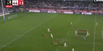 Kalvin Gourgues contre l'UBB