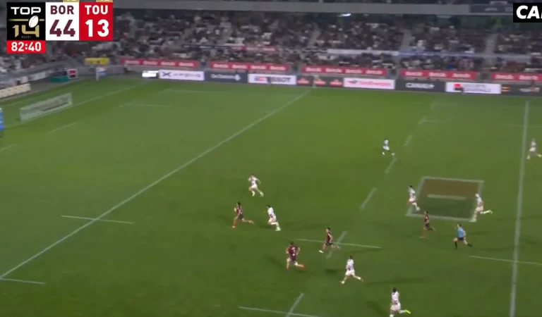 Kalvin Gourgues inscrit un essai de 100 mètres en solitaire comme dans son jardin