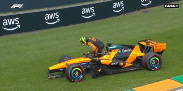 Oscar Piastri accident GP Australie