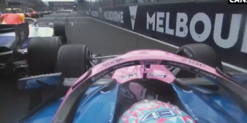 Colapinto évite le crash de son alpine