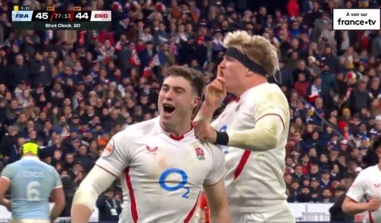 Rugby | Cet Anglais chambre les Français, et se fait climatiser derrière