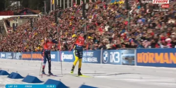 Julia Simon perd un sprint face à Hanna Oeberg