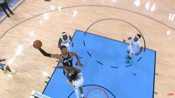 Victor Wembanyama se venge sur un adversaire