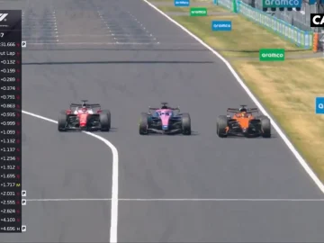Duel à trois en F1