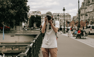touriste à Paris