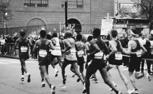 marathon coureurs