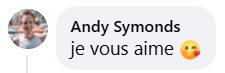 Andy Symonds déclare sa flamme à la FFL