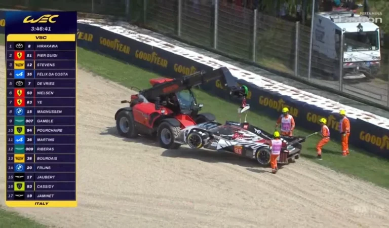 6h d&rsquo;Imola | Le fail sublimissime de Nick Cassidy dès le premier virage avec Peugeot