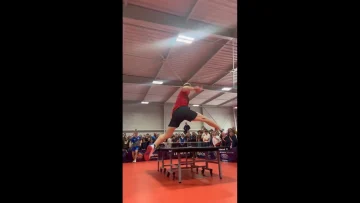 Félix Lebrun imite Gaël Monfils