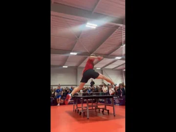 Félix Lebrun imite Gaël Monfils